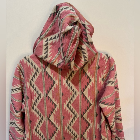 Faherty‎ Baja Hoodie Cinnamon Hills Western Sz XS - Picture 8 of 11